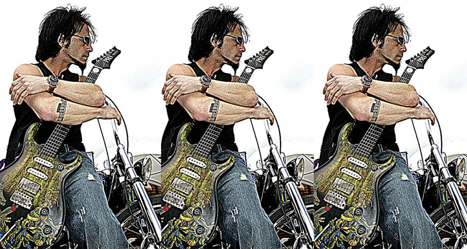 Decibel Guitars / Dan Spitz Javelin in progress
